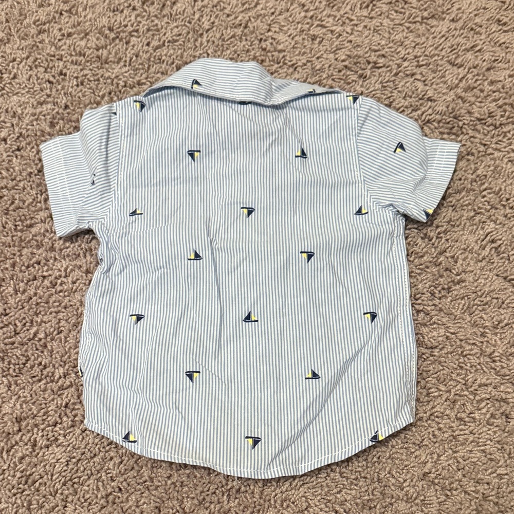 Carter's Striped and Checkered Kids Button Down Shirts - Picture 7 of 9